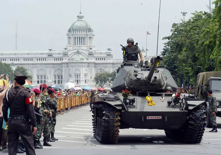 THAILAND-COUP-TANKS